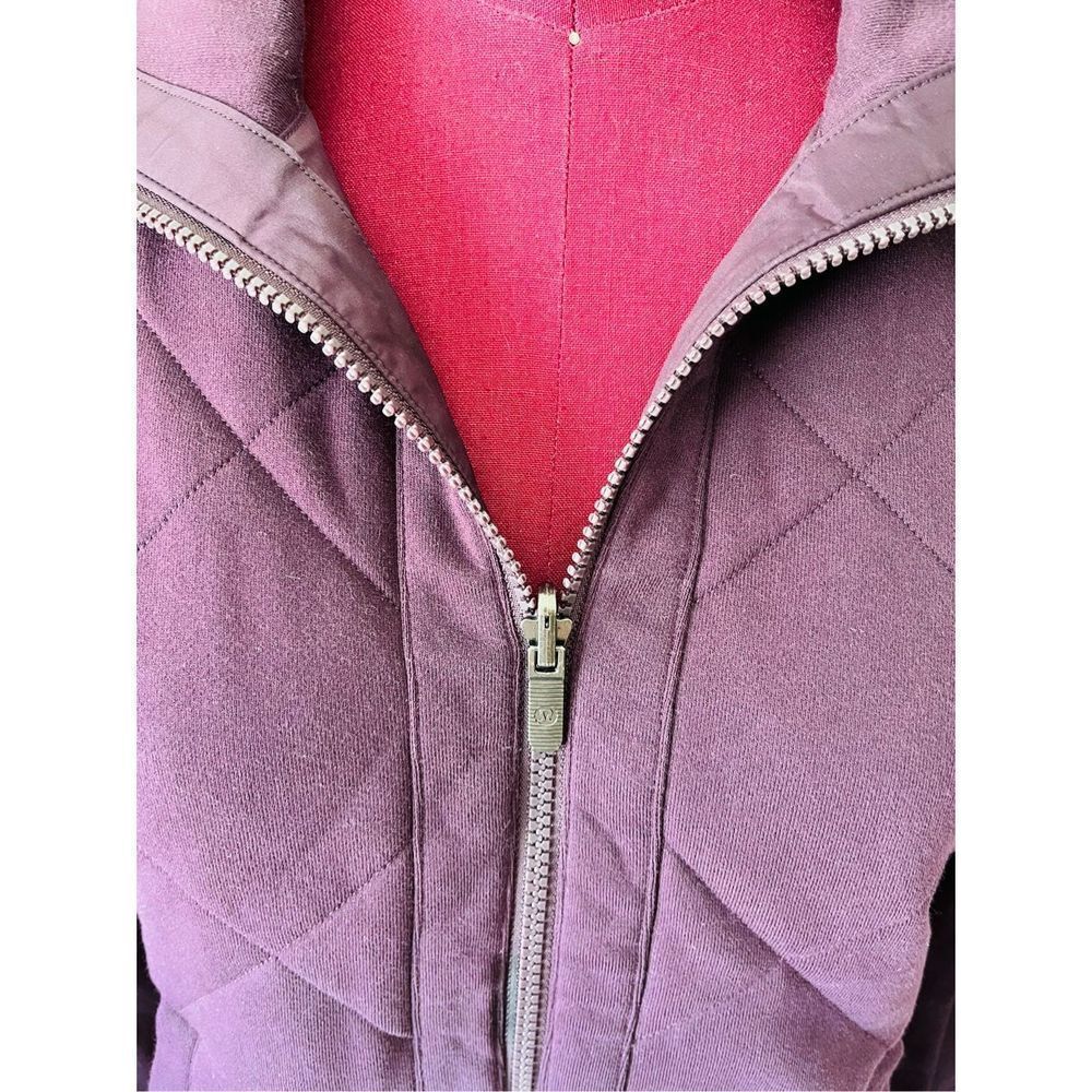 Lululemon Forever Warm Reversible Jacket in Cherry sz 6 - Picture 7 of 15